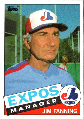 1985 Topps Jim Fanning #759