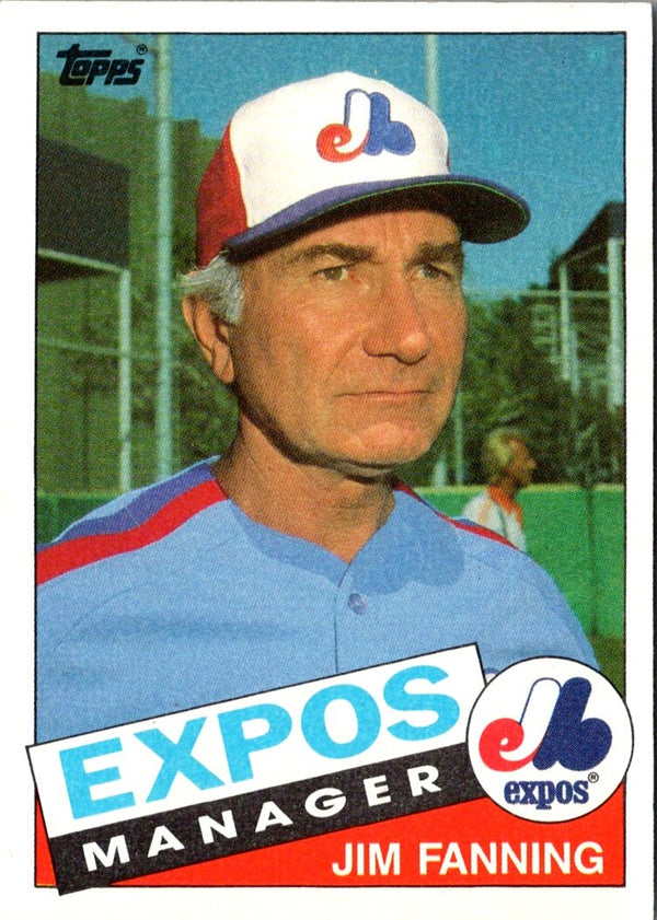 1985 Topps Jim Fanning #759