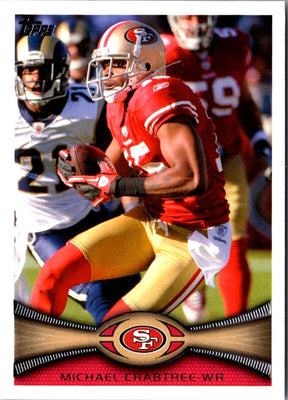 2012 Topps Michael Crabtree #335