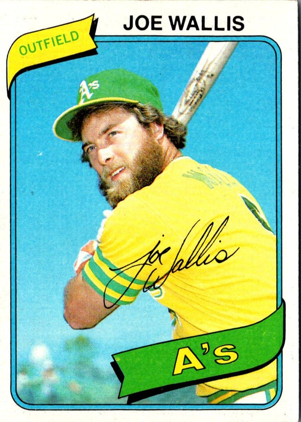 1980 Topps Joe Wallis #562