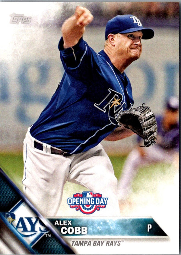 2016 Topps Mini Alex Cobb #593