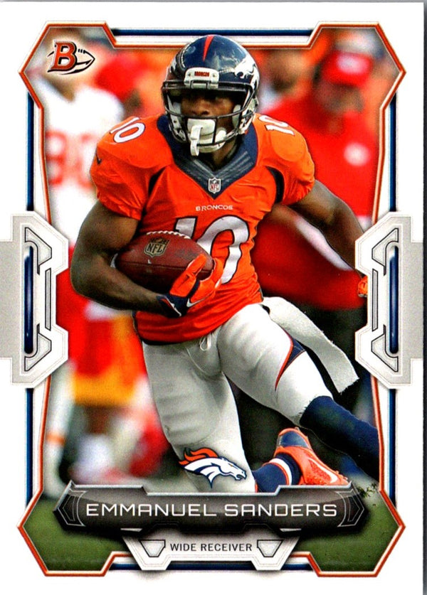 2015 Bowman Emmanuel Sanders #37