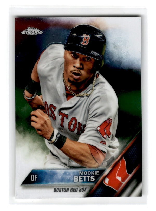 2016 Topps Chrome Mookie Betts #161