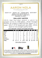 2019 Topps Gallery Aaron Nola #127