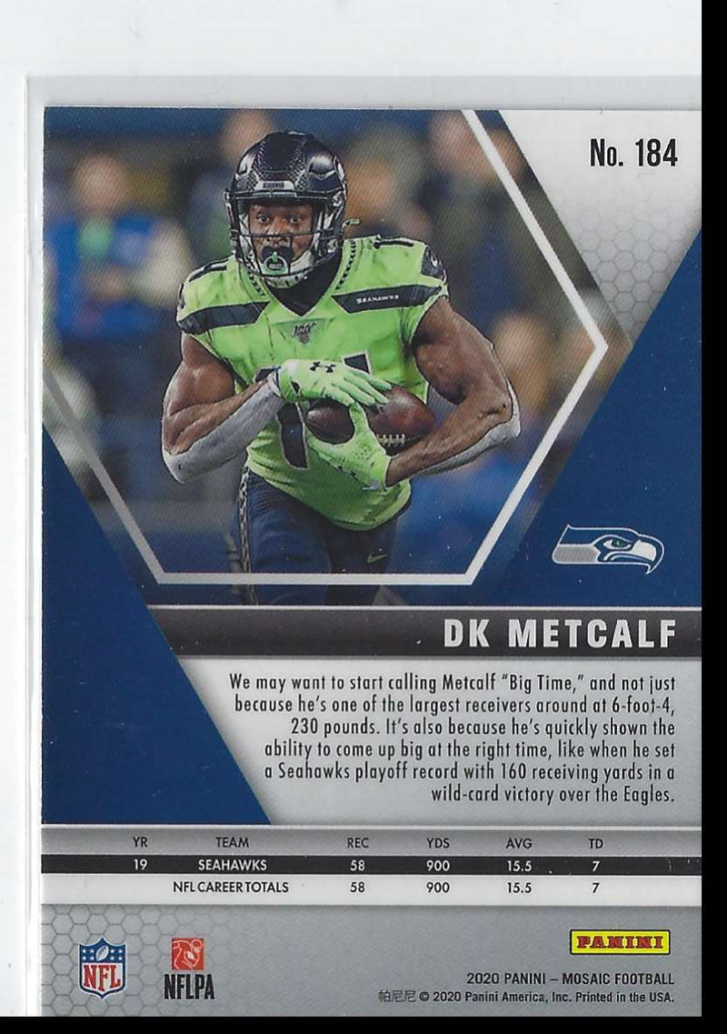 2020 Panini Mosaic DK Metcalf