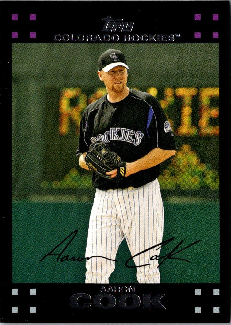 2007 Topps Aaron Cook