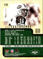 2002 Fleer Genuine Vinny Testaverde #118