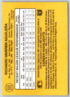 1986 Donruss Rick Aguilera #441 Rookie