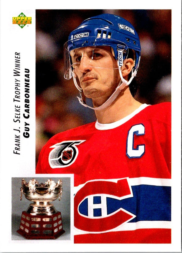 1992 Upper Deck Guy Carbonneau #439B