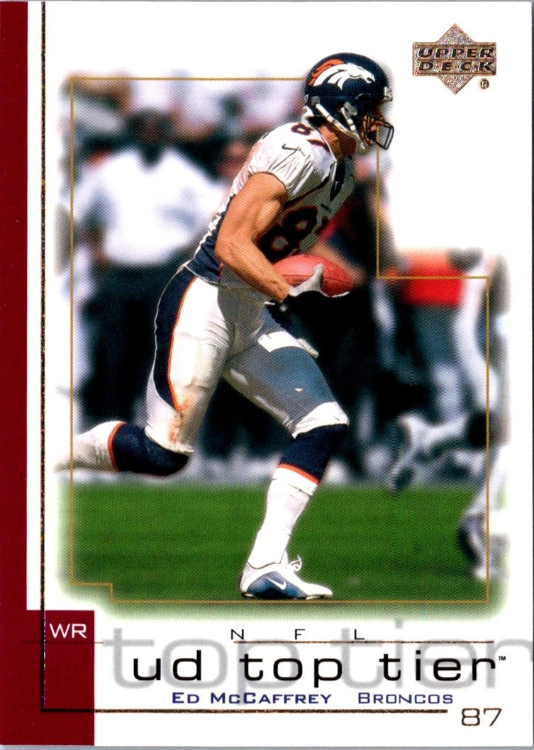 2001 Upper Deck Top Tier Ed McCaffrey