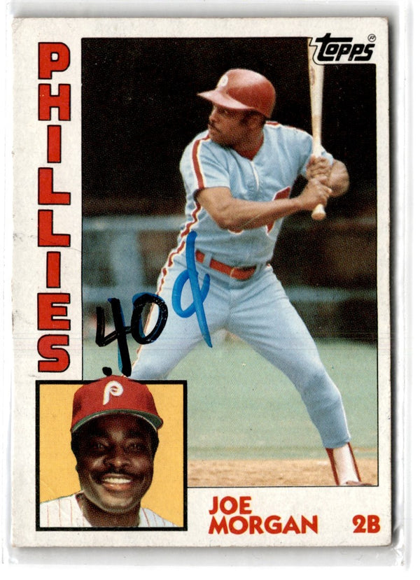 1984 Topps Joe Morgan #210