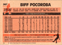 1983 O-Pee-Chee Biff Pocoroba #367