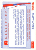 1988 Nestle Matt Nokes #41