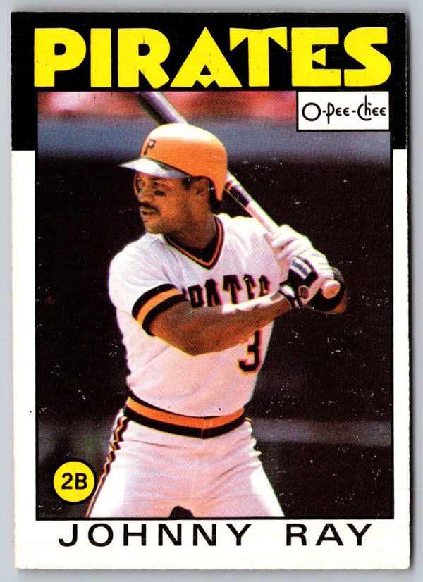 1986 O-Pee-Chee Johnny Ray #37