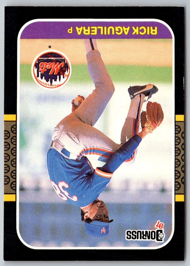 1986 Donruss Rick Aguilera