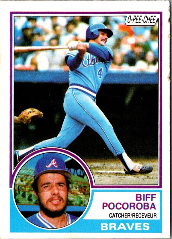 1983 O-Pee-Chee Biff Pocoroba #367