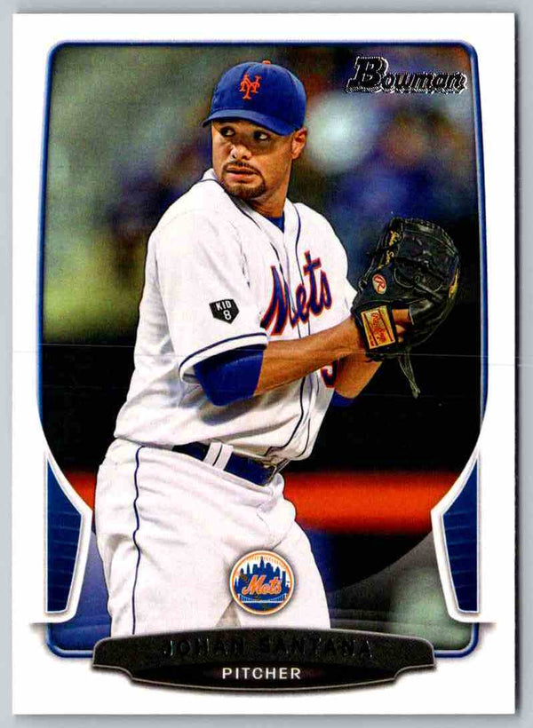 2014 Bowman Johan Santana #184