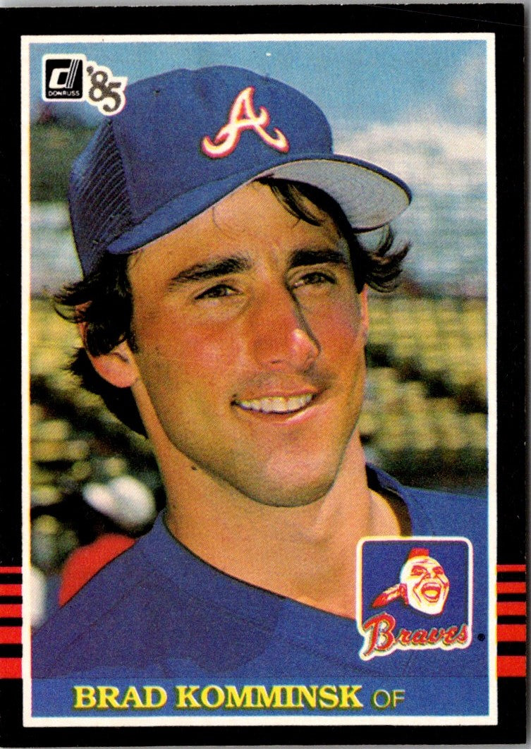 1985 Donruss Brad Komminsk