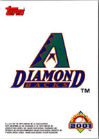 2001 Topps Opening Day Stickers Arizona Diamondbacks #NNO