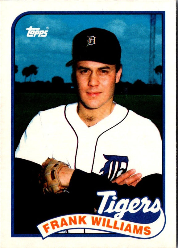 1989 Topps Traded Frank Williams #128T