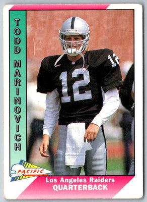 1998 Pacific Todd Marinovich #599