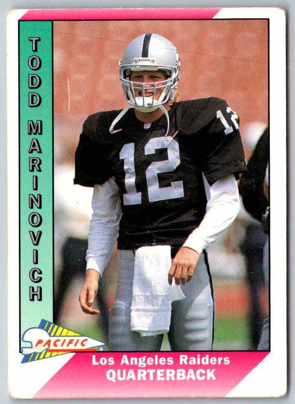 1998 Pacific Todd Marinovich #599