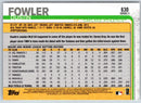 2019 Topps Dustin Fowler
