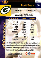 1999 Collector's Edge Advantage Brett Favre #59