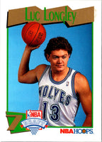 1991 Hoops Luc Longley #552 Rookie