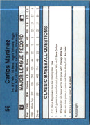 1990 Classic Blue Carlos Martinez