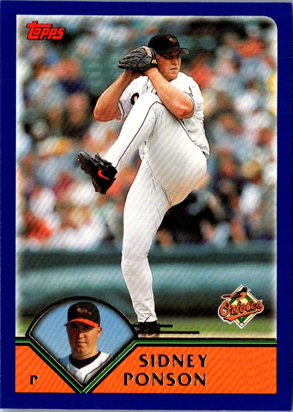 2003 Topps Sidney Ponson #39