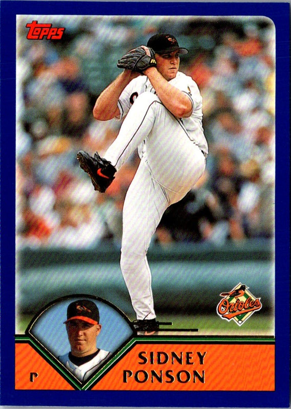 2003 Topps Sidney Ponson #39