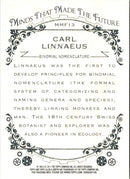 2011 Topps Allen & Ginter Minds that Made the Future Carl Linnaeus