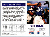 1992 Proset Herschel Walker #241