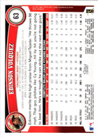 2011 Topps Edinson Volquez #63