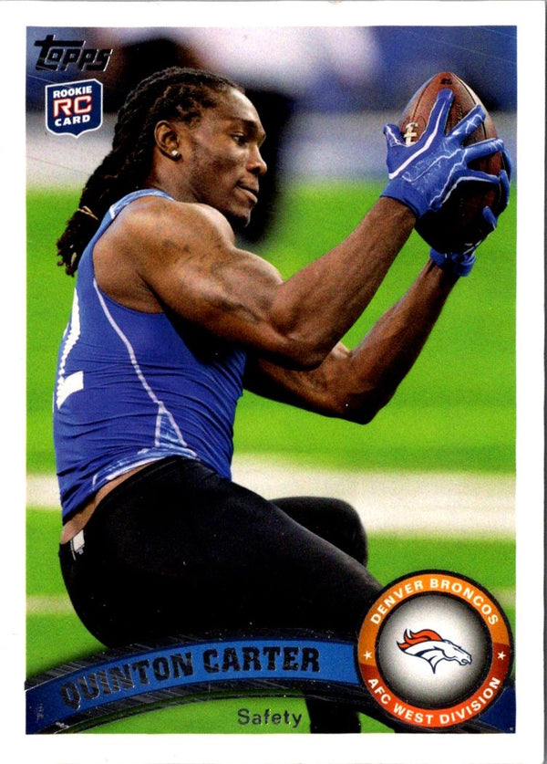 2011 Topps Quinton Carter #229 Rookie