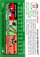 2012 Topps Archives Pablo Sandoval