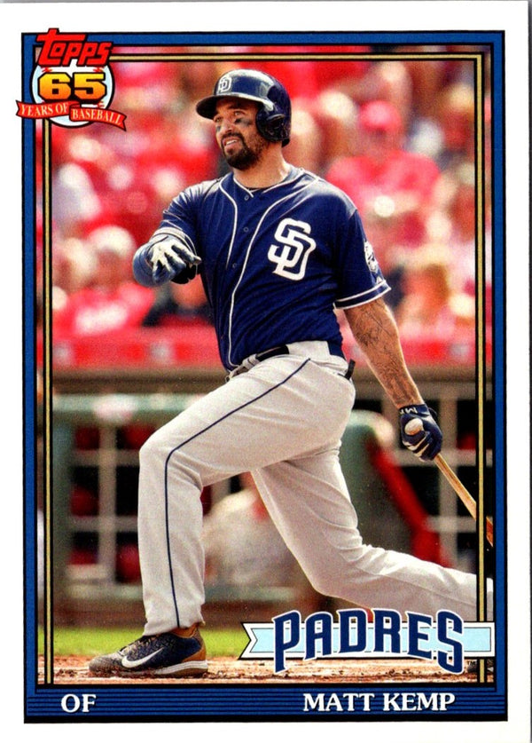 2016 Topps Archives Matt Kemp #222