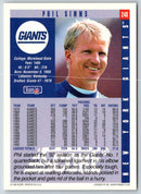 1993 Score Phil Simms