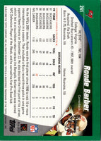 2002 Topps Ronde Barber #241
