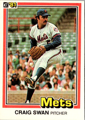 1981 Donruss Craig Swan #155