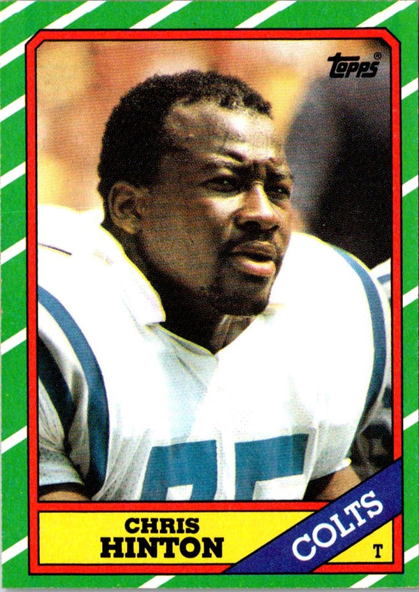 1986 Topps Chris Hinton #321 NM+