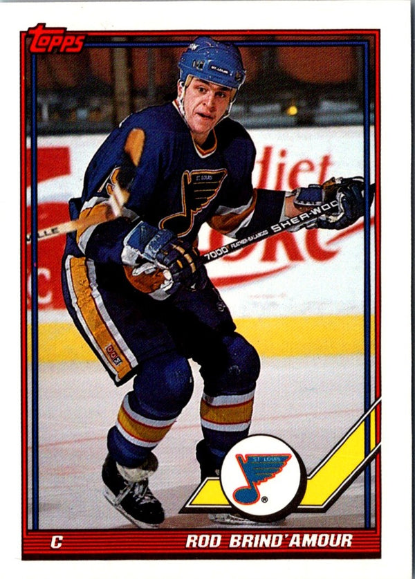 1991 Topps Rod Brind'Amour #490