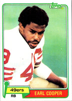 1981 Topps Earl Cooper #75 Rookie NM-MT