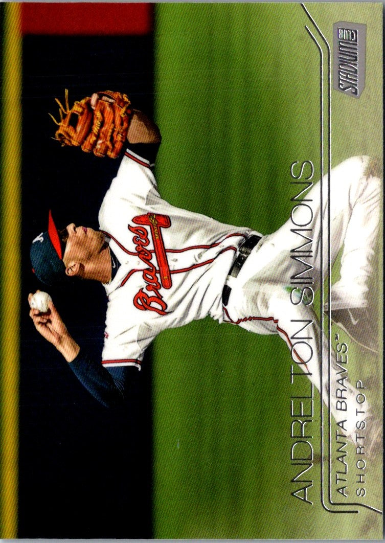 2015 Stadium Club Andrelton Simmons