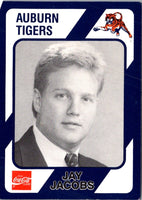 1989 Collegiate Collection Auburn Coke 580 Jay Jacobs #92