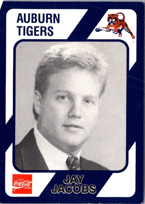 1989 Collegiate Collection Auburn Coke 580 Jay Jacobs #92