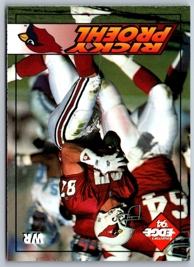 1993 McDonald's GameDay Detroit Lions Brett Perriman