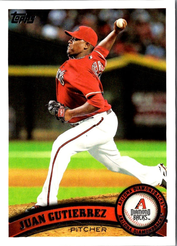 2011 Topps Juan Gutierrez #291