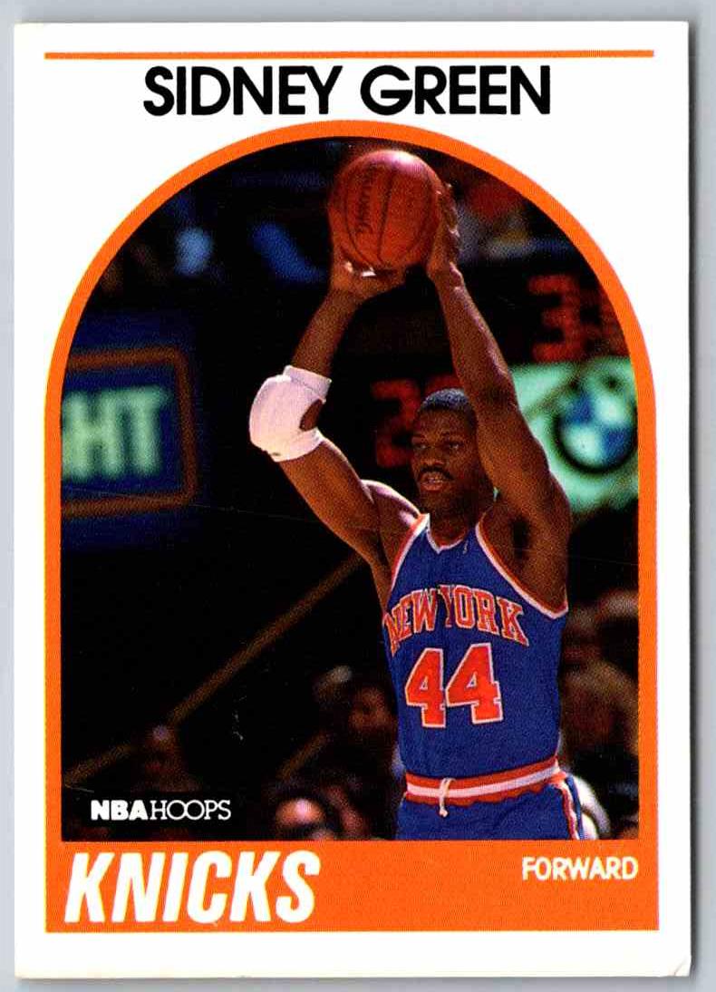 1989 NBA Hoops Sidney Green